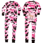 LazyOne Womens Camo Deer Flapjack